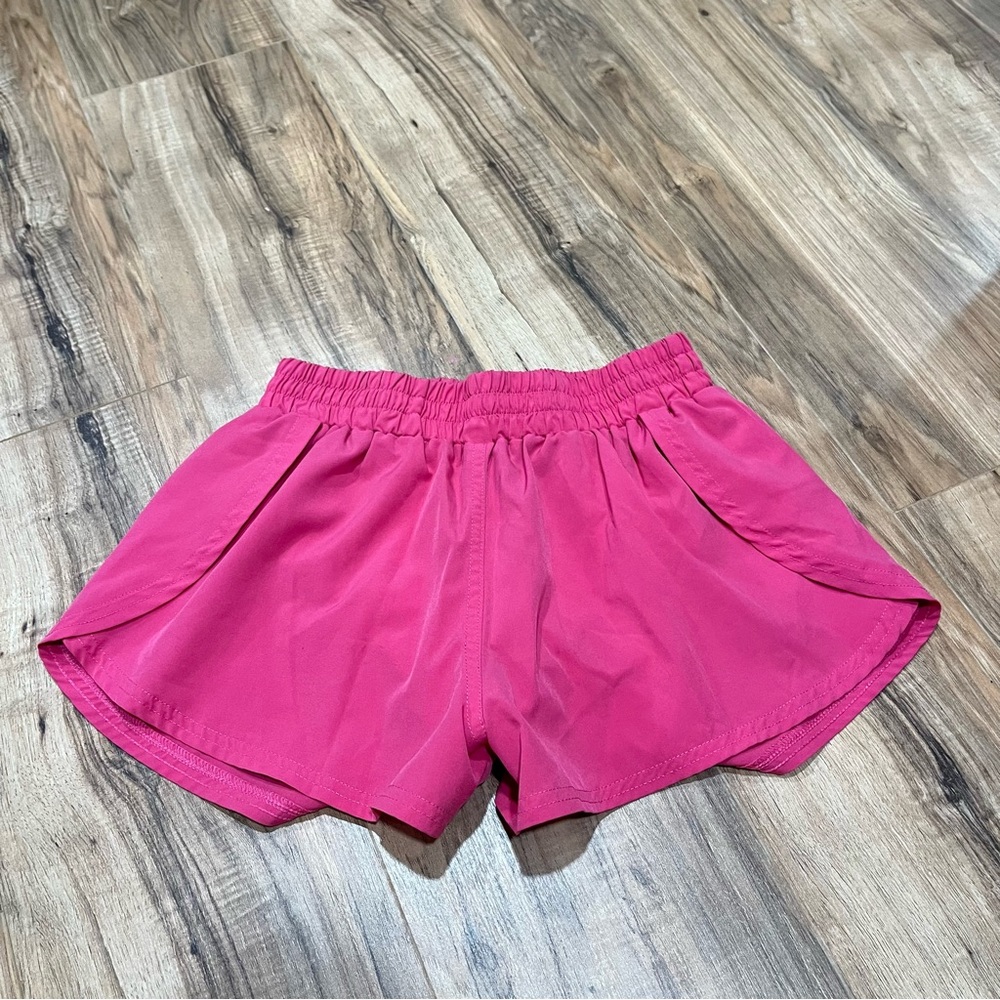 Revival pink athletic shorts